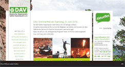 Desktop Screenshot of dav-kaiserslautern.de